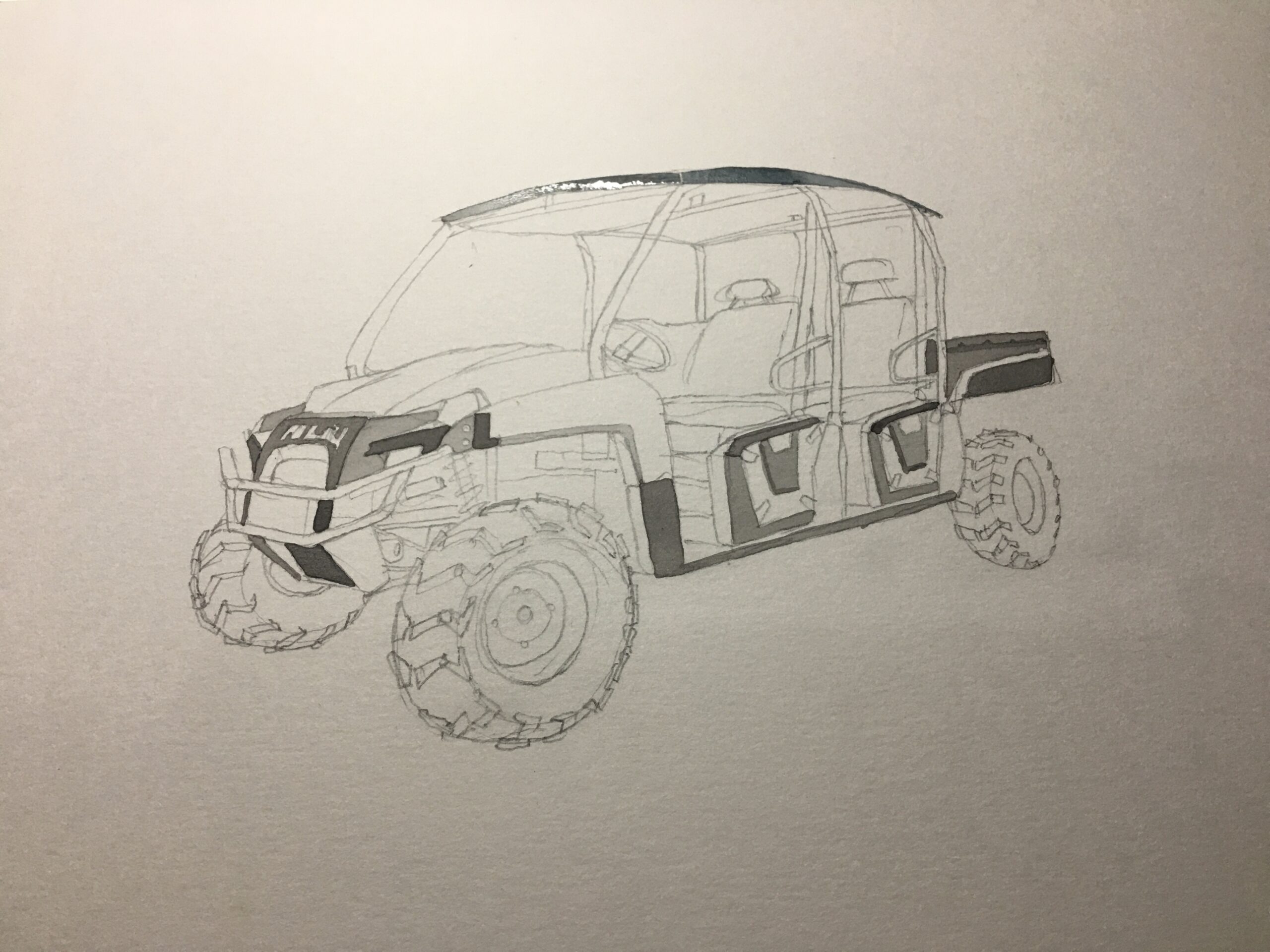 Polaris ranger buggy