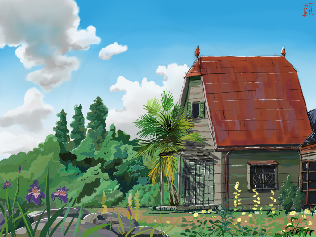 Satsuki and Mei’s house from My Neighbor Totoro