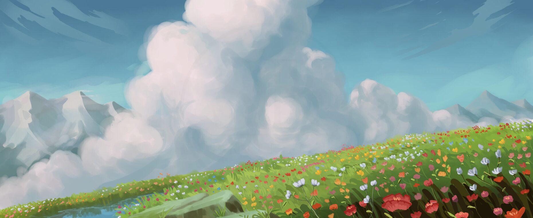 Howl's Moving Castle Background Remake by @wahangga